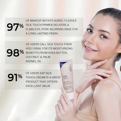 Flicka Silk Touch - 3 in 1 Moisturizer,Primer & Sunscreen for Face - ORIGINAL BAR CODE SCAN
