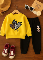 Kids Winter printed Tracksuit