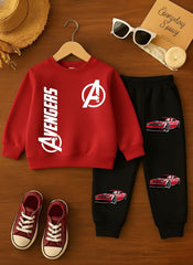 Kids Winter printed Tracksuit
