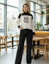 Women Fleece TRACK DRES SWEET SHIRT TROUSER