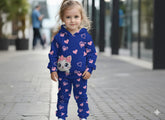 Kids Winter printed Tracksuit