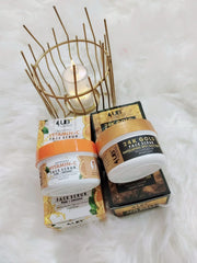 WHITENING FACE SCRUB• TEA TREE FACE SCRUB 24 k GOLD FACE SCRUB• VITAMIN C FACE SCRUB