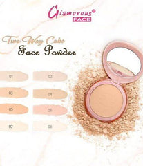 Glamorous face powder