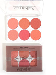 Matte Blusher 6 Color Pallete