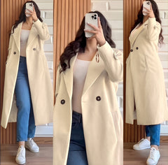 Button Long Coat&nbsp;