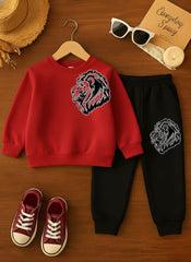 Kids Winter printed Tracksuit