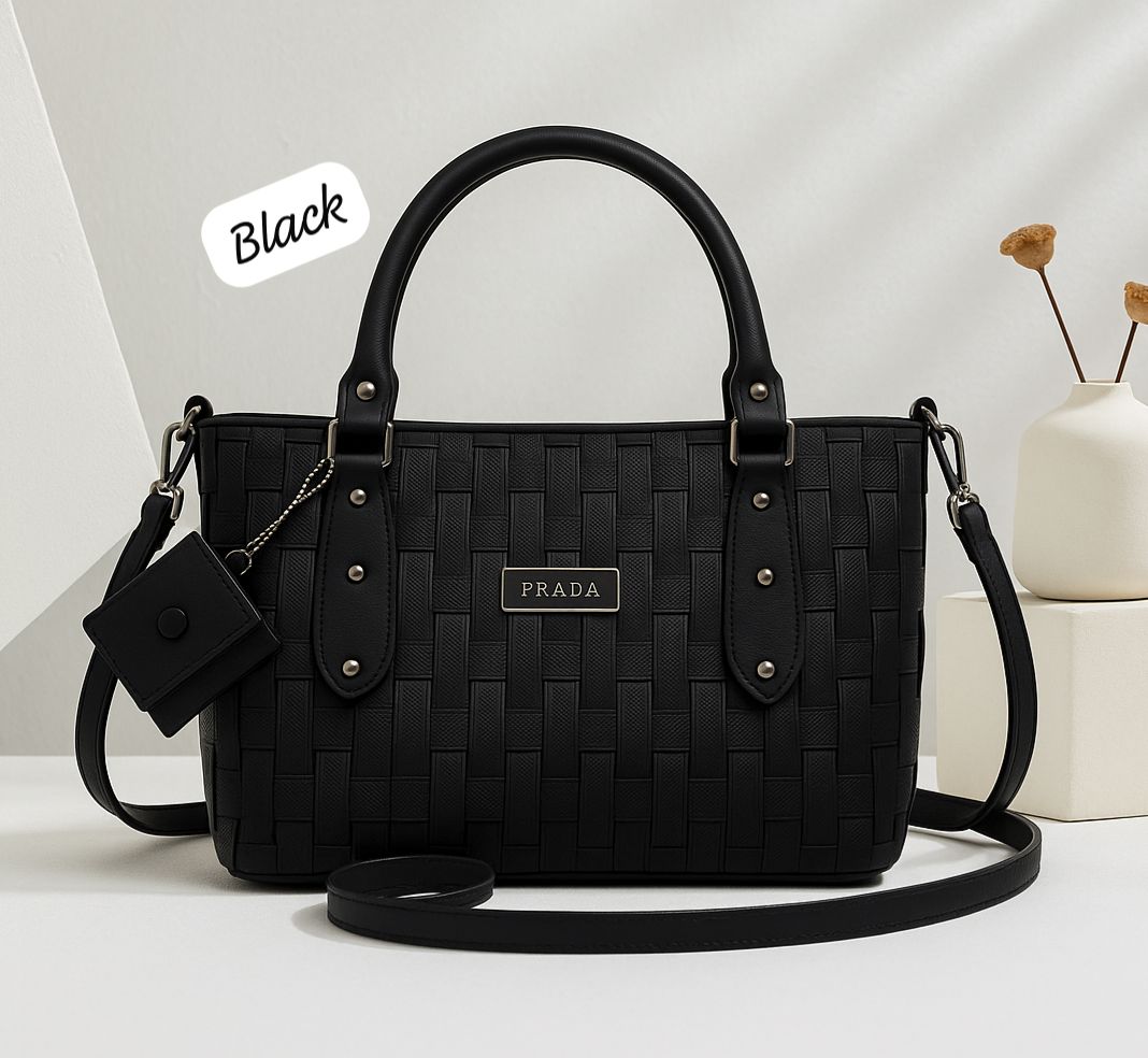 Prada High Quality Cross Body 2 zipper Bag