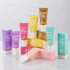 KORMESIC Fragrance Rose Lavender Peach Cream Coconut Orange Long Lasting 72-hour Body Deodorant