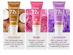 KORMESIC Fragrance Rose Lavender Peach Cream Coconut Orange Long Lasting 72-hour Body Deodorant