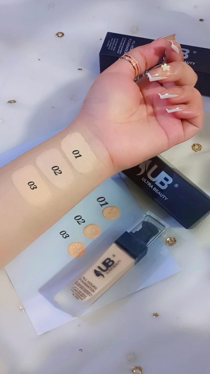 ULTRA BEAUTY&nbsp; UP TO 24H WEAR FLAWLESS MATTE FULL COVERAGE OIL-FREE FOUNDATION&nbsp;