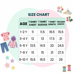 Black Blue Kids Baggy Co-Ord Set – Premium Casual Wear for Boys (1-10 Years)