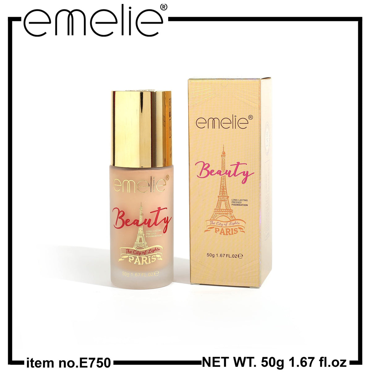 Emelie beauty pressed foundation