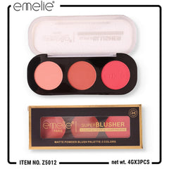 emelie® Paris Superblusher - 3 - Color Ultimate Blush

Palette