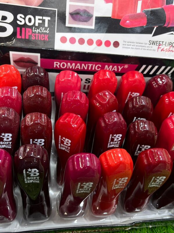 romantic may matte color lipstick