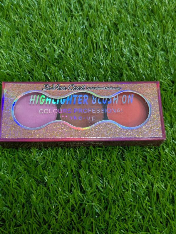 SEVENCOOL 3IN1 HIGHLIGHTER BLUSH ON