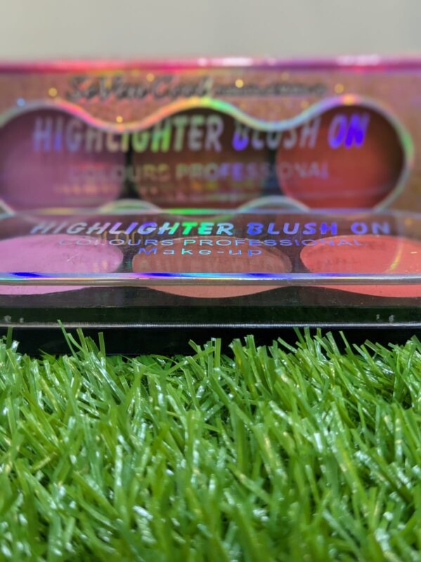 SEVENCOOL HIGHLIGHTER BLUSH ON