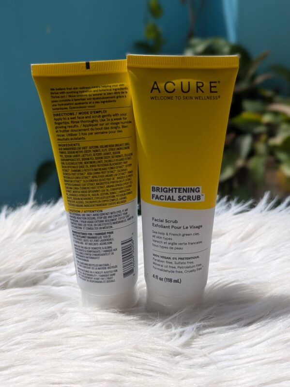Acure Brightening Facial Scrub