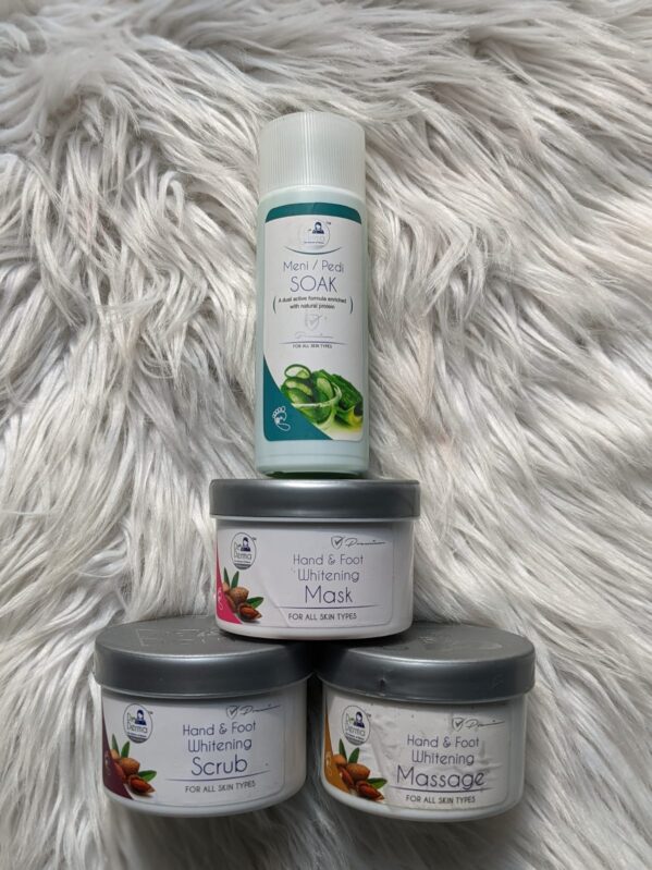 Dr Derma  4 steps meni pedi set