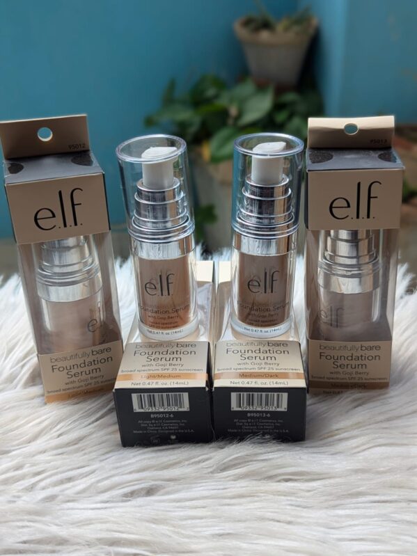 e.l.f Beautifully Bare Foundation Serum SPF 25  14ml