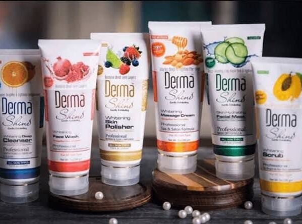 Derma Shine Facial Kit 6 Tubes Set