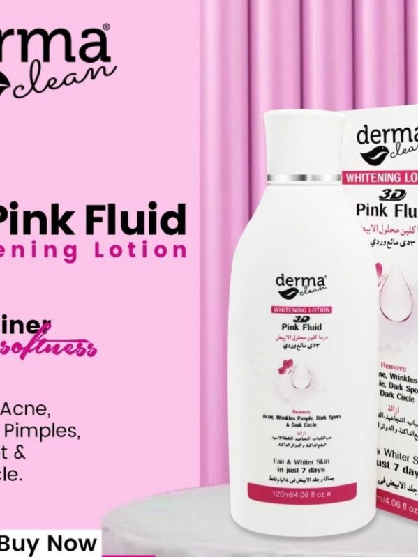 Derma clean pink fluid lotion
